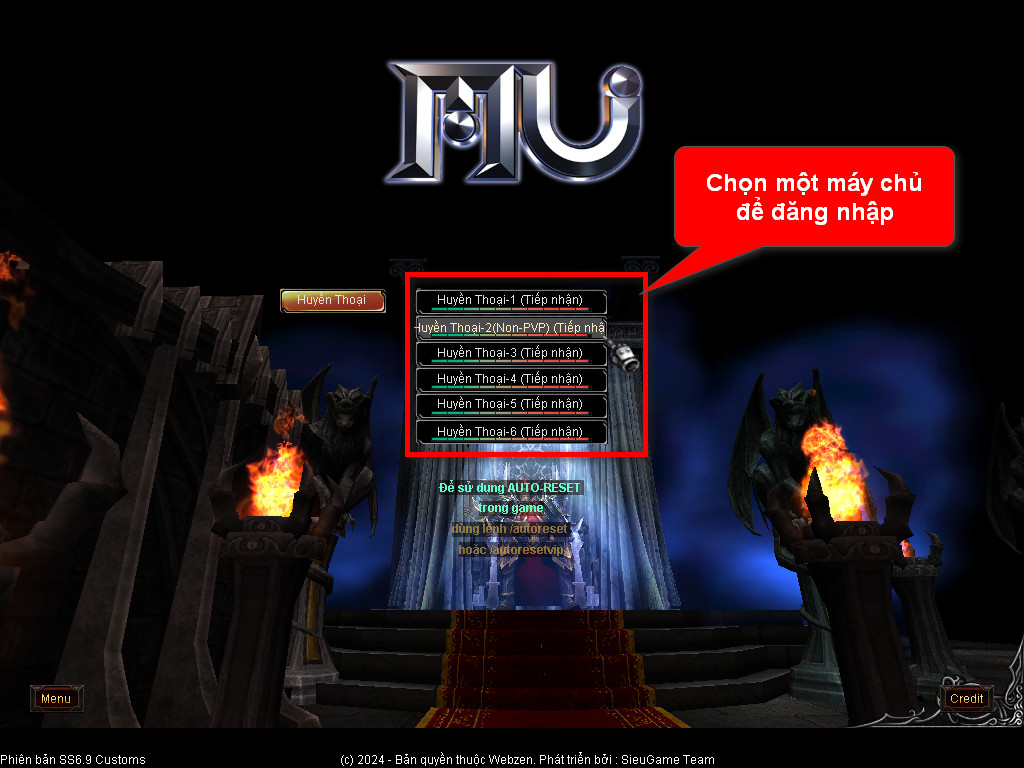 Chức năng chính của Game MU An Việt Chức năng chính của Game MU An Việt