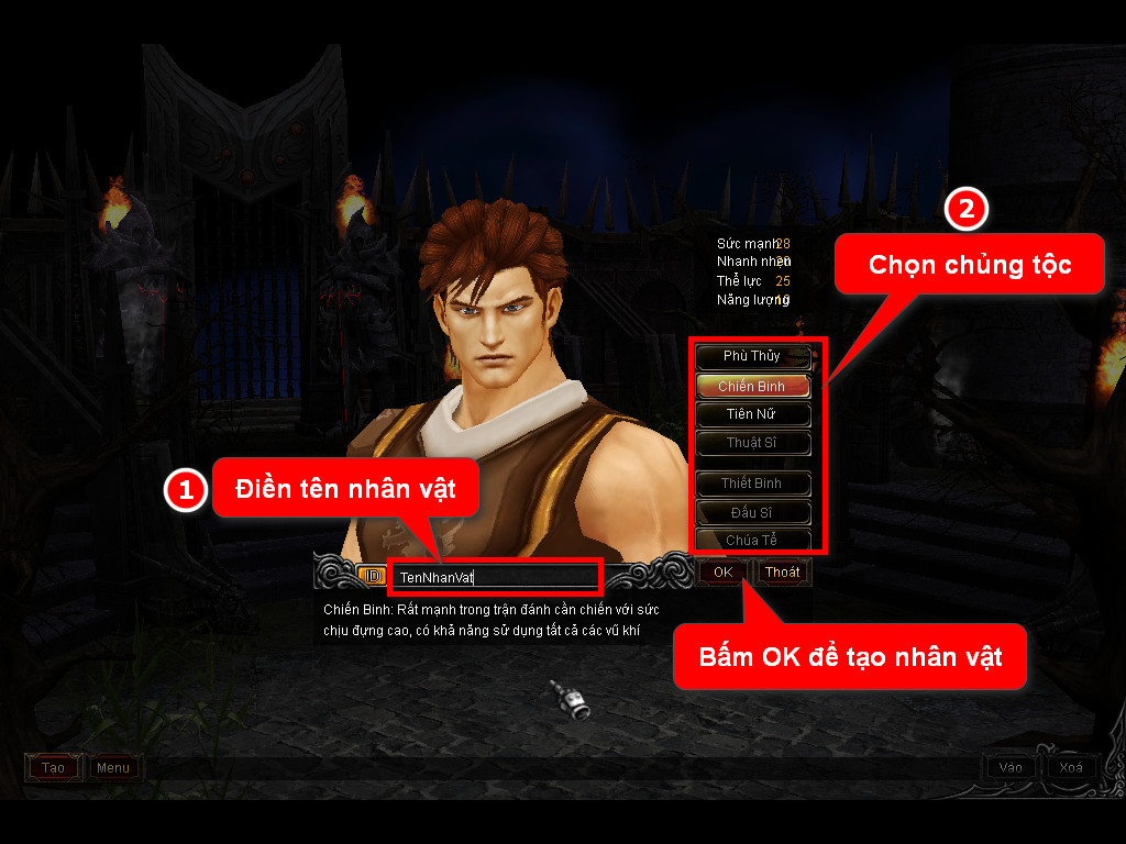Chức năng chính của Game MU An Việt Chức năng chính của Game MU An Việt